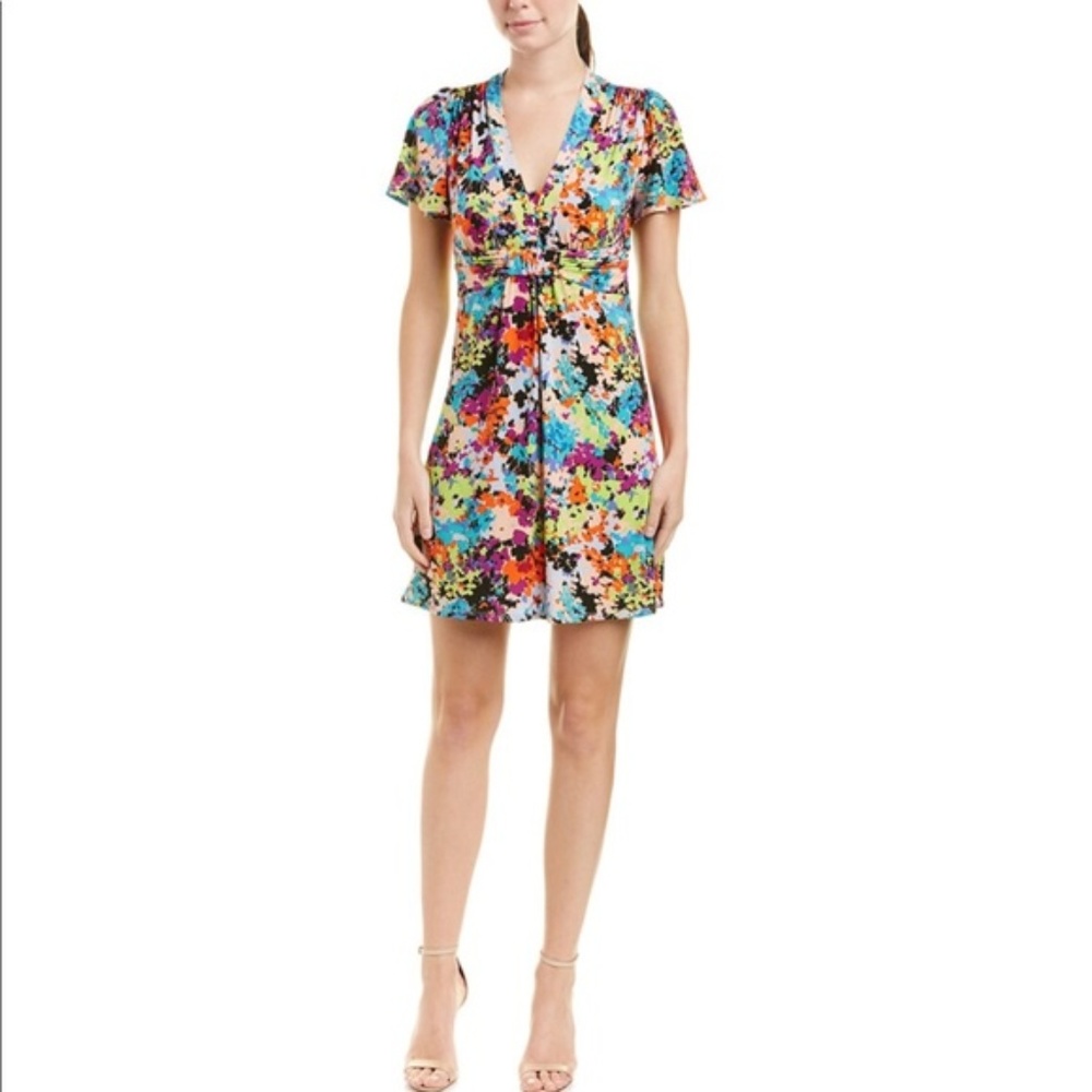 Nanette Lepore Have It All Floral A-Line Dress